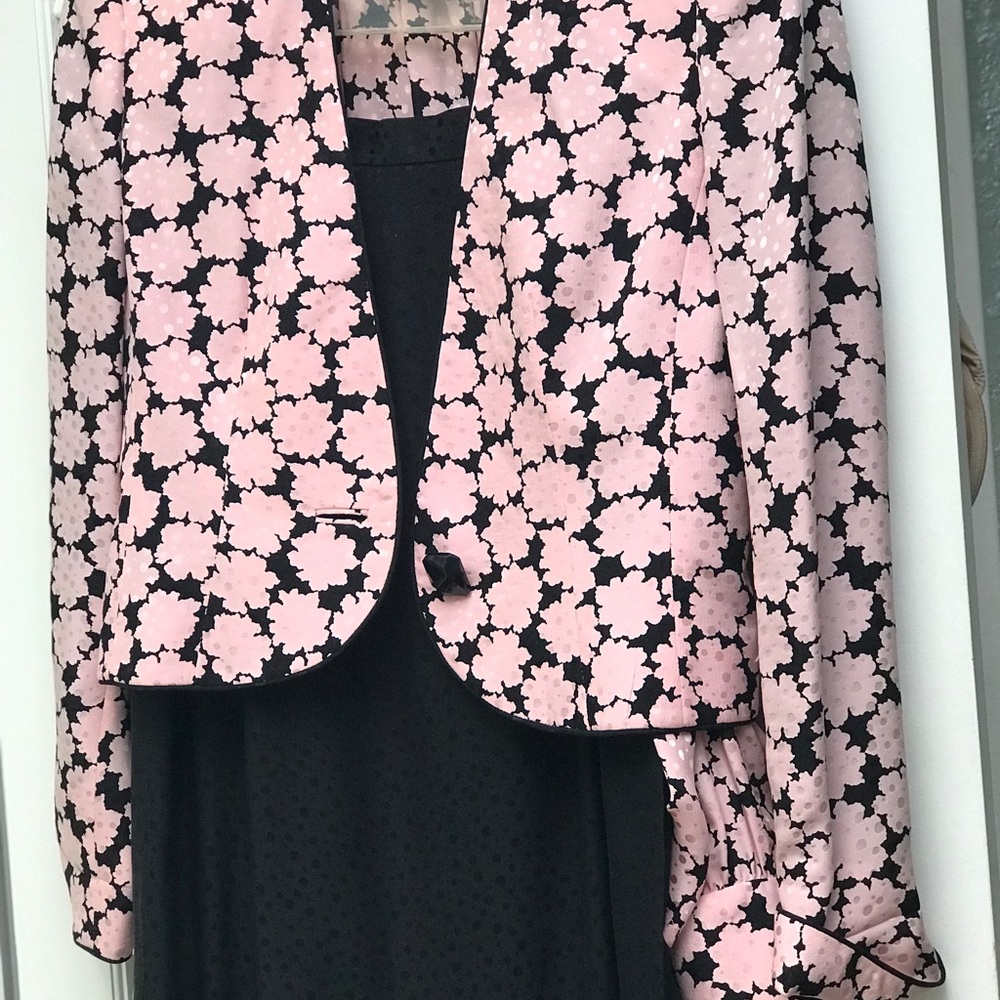 3 pieces set jacket blouse and skirt DAVID HAYS